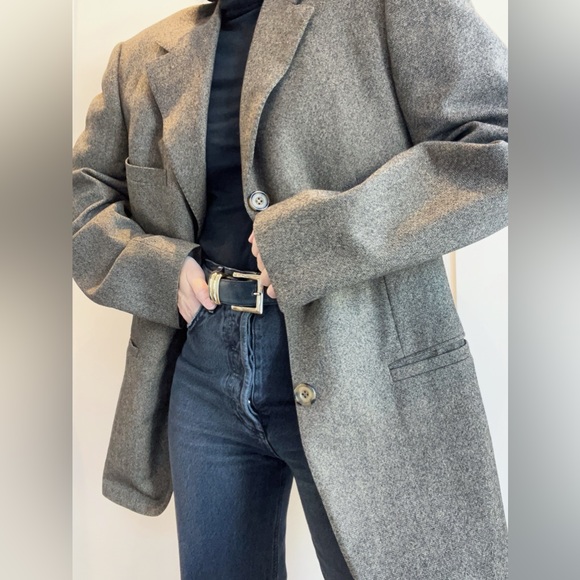 Vintage Gianni Versace wool blazer jacket 48 - Picture 2 of 6